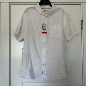 Mens Linen Button Down Shirt